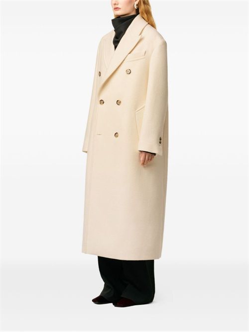 Long double-breasted coat AMI PARIS | FCO458WV0078185